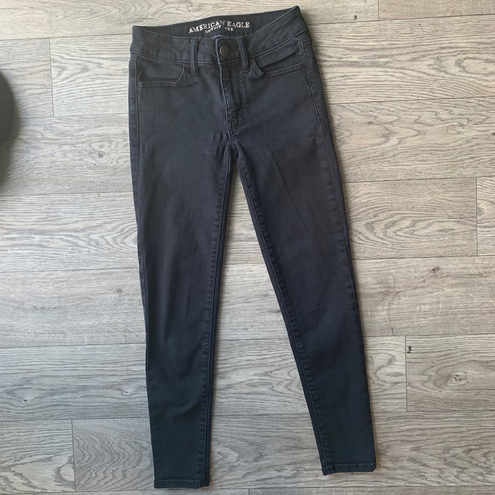 American eagle Black skinny jeans